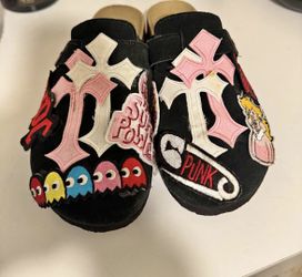 Hand Patched Burks / Slip-On Shoes