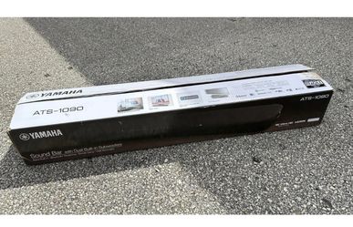 Yamaha ATS-1090 35in Wide Soundbar Dual in-Bar Subwoofers - Black - Open Box