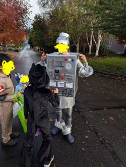 Robot Halloween Costume Free