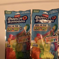 2 Packs Of Bunch O Balloons New