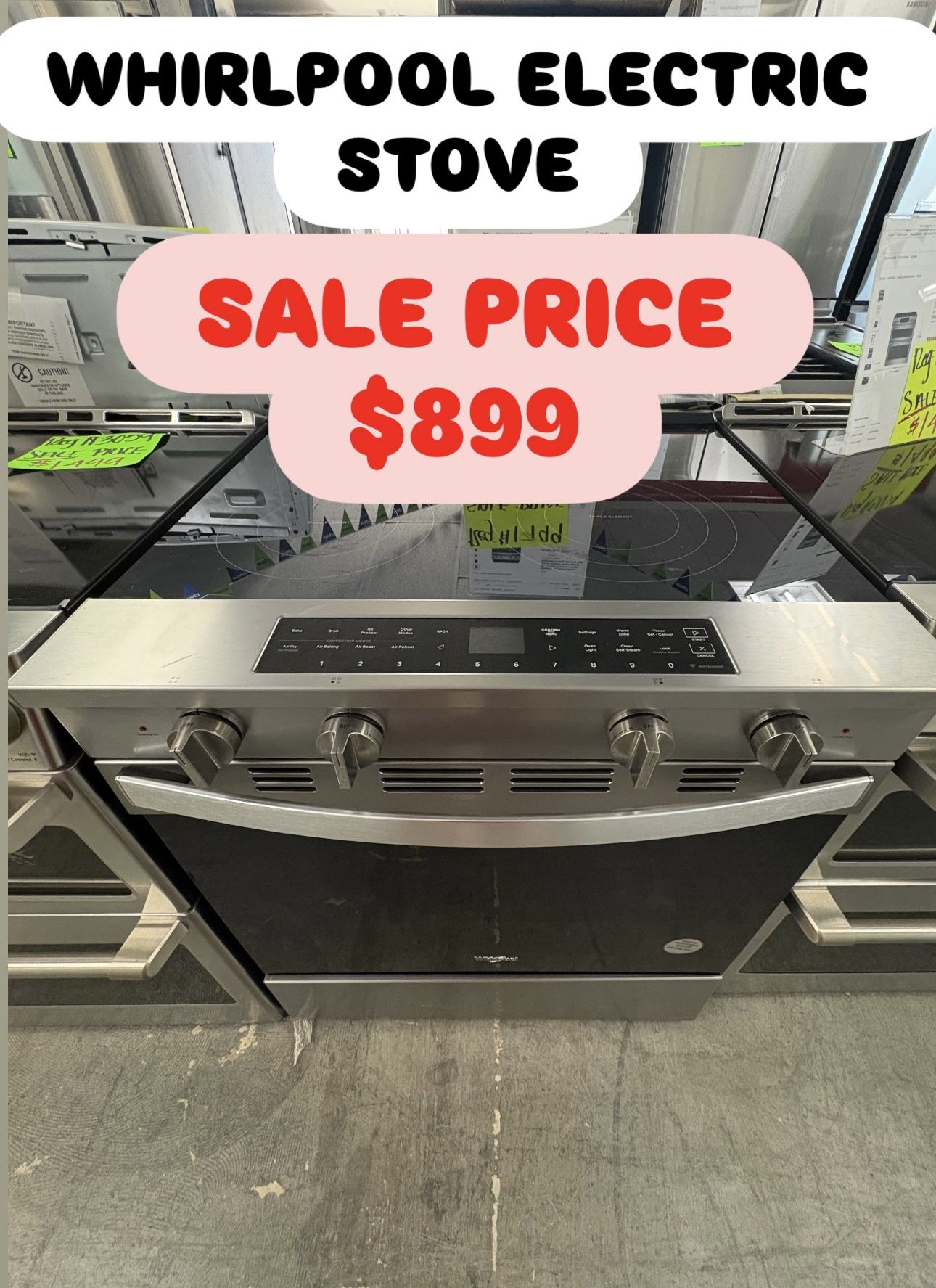 Whirlpool Electric Range 
