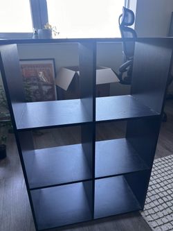 6 cube organizer and bookshelf
