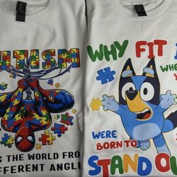 Autism awareness custom t shirt