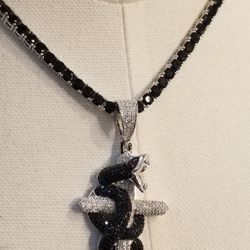 925 Sterling silver Tenesee Chain And Charm