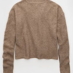 American Eagle Whoa So Soft Mock Neck Sweater SiZE M