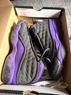 Jordan 13 Retro GS purple-white