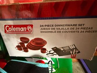 Coleman dinnerware set