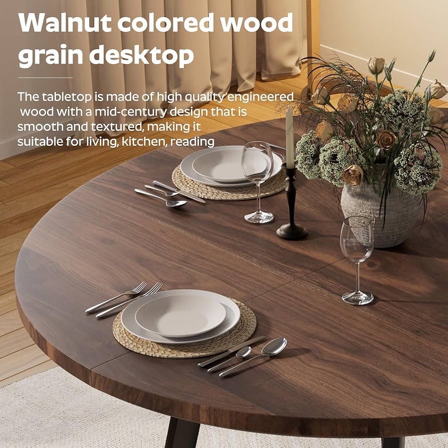 RGZ Farmhouse 47" Round Dining Table