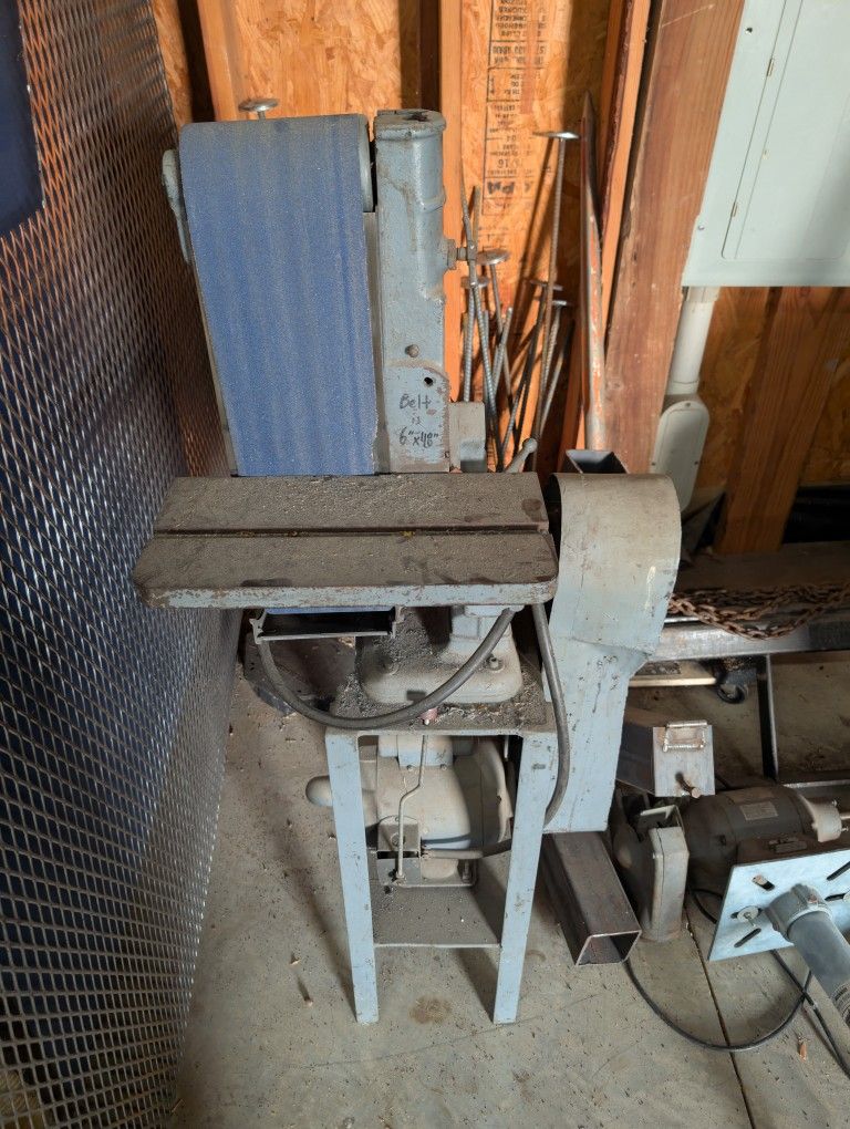Vintage Stationary 6" Belt Sander 