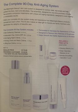 Complete 90 day Anti-Aging system cream set