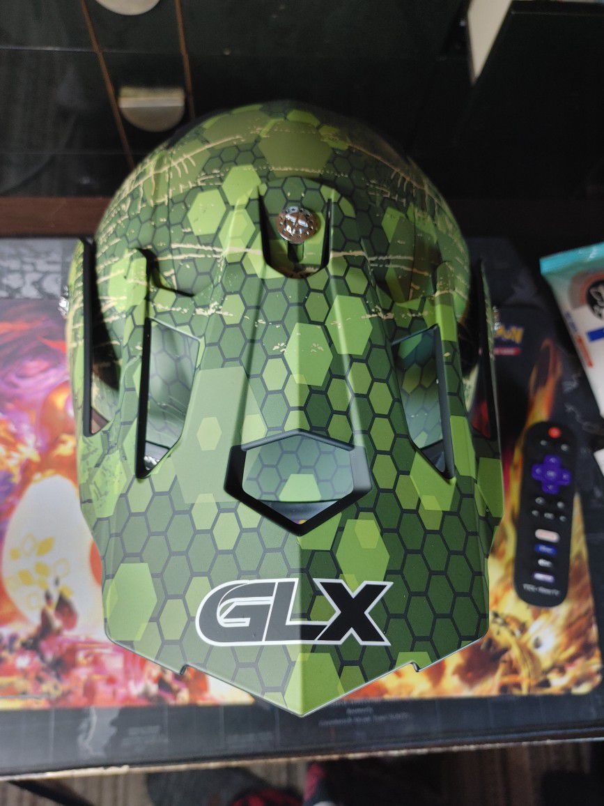 GLX GX623 DOT Youth M ATV Off-Road Dirt Bike Motocross Helmet Gear