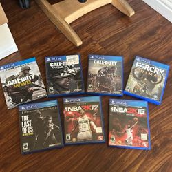 Assorted PS4 Games
