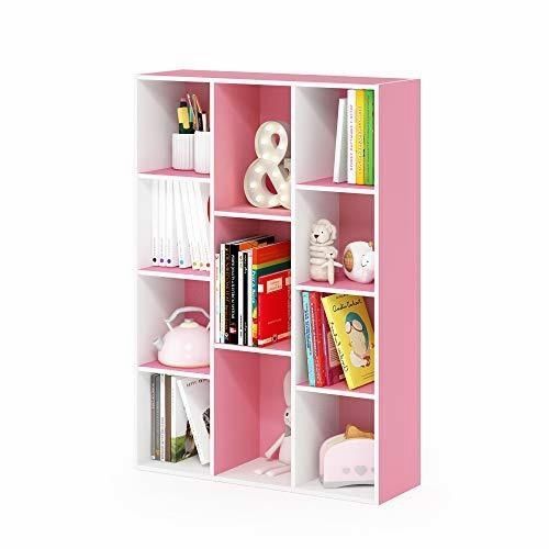 Pink bookshelf