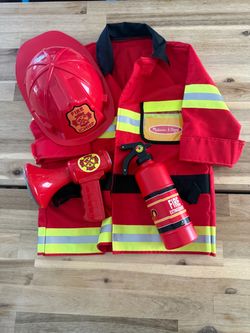 Melissa & Doug Firefighter Costume