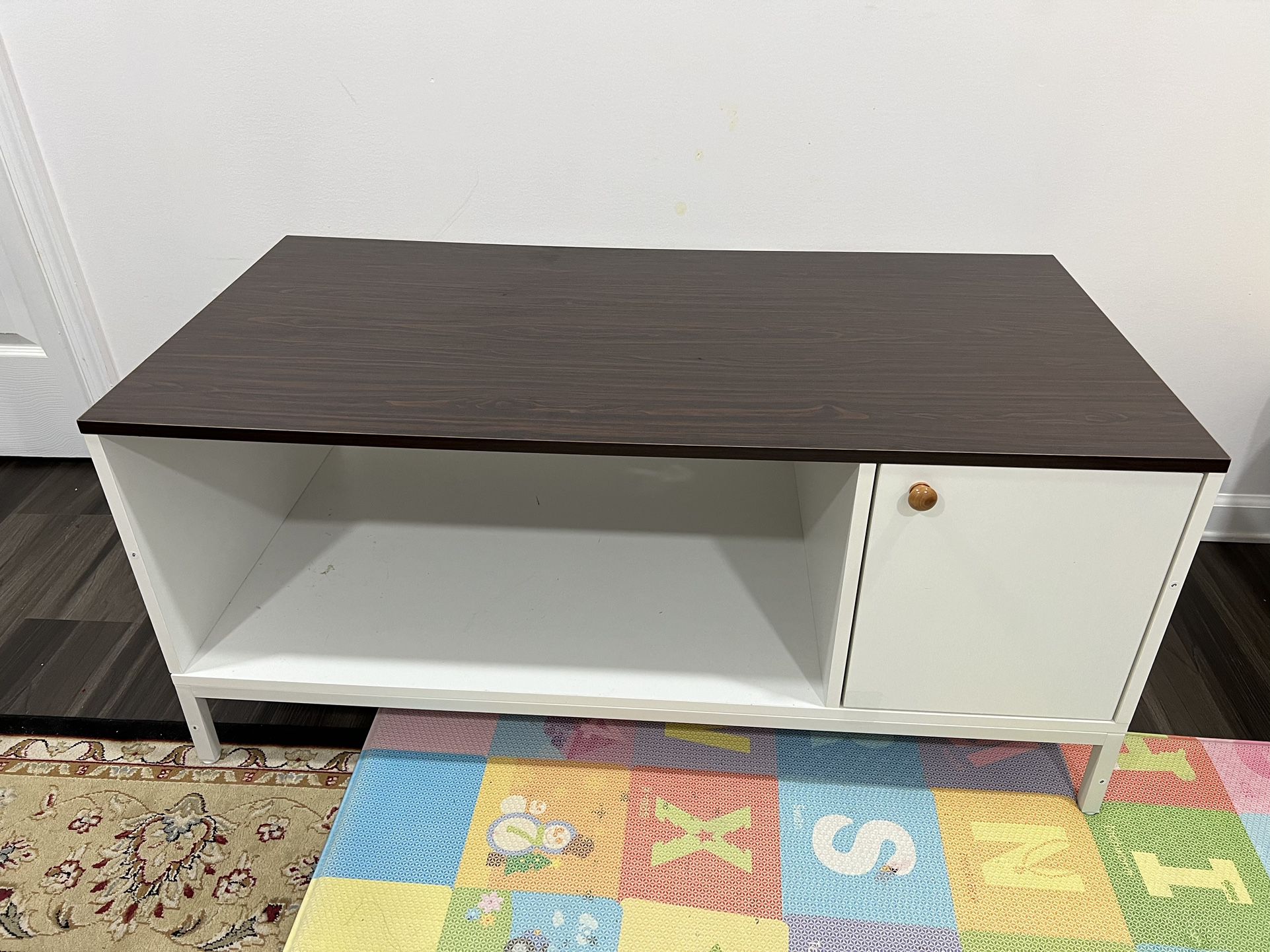 43” Rectangular Coffee Table with Cabinet