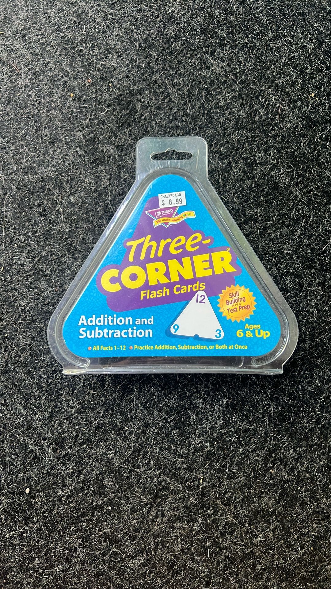 Three Corner Flash Cards