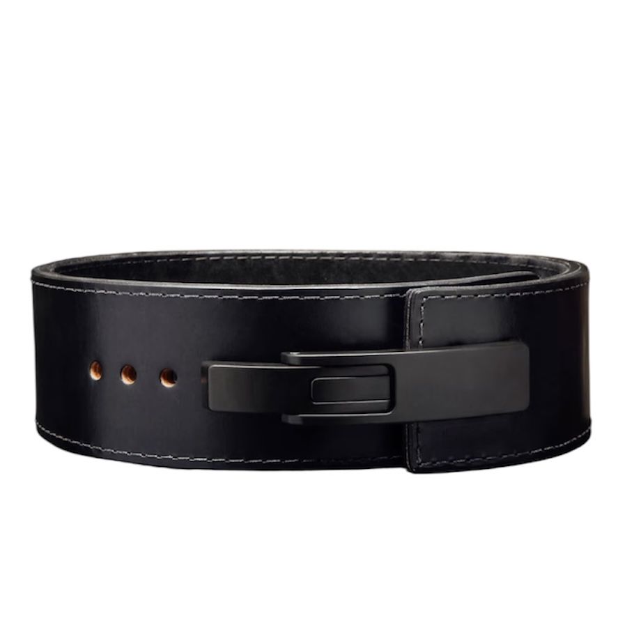 Rogue Power Lifting Lever Belt Weightlifting Black Leather