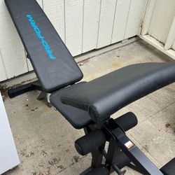 Work Out Rack and Bench 