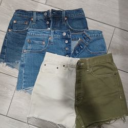 Levi and pacsun shorts