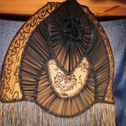 Antique Victorian Parlor Wall Lamp 