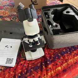 Trinocular Compound Lab Microscope 