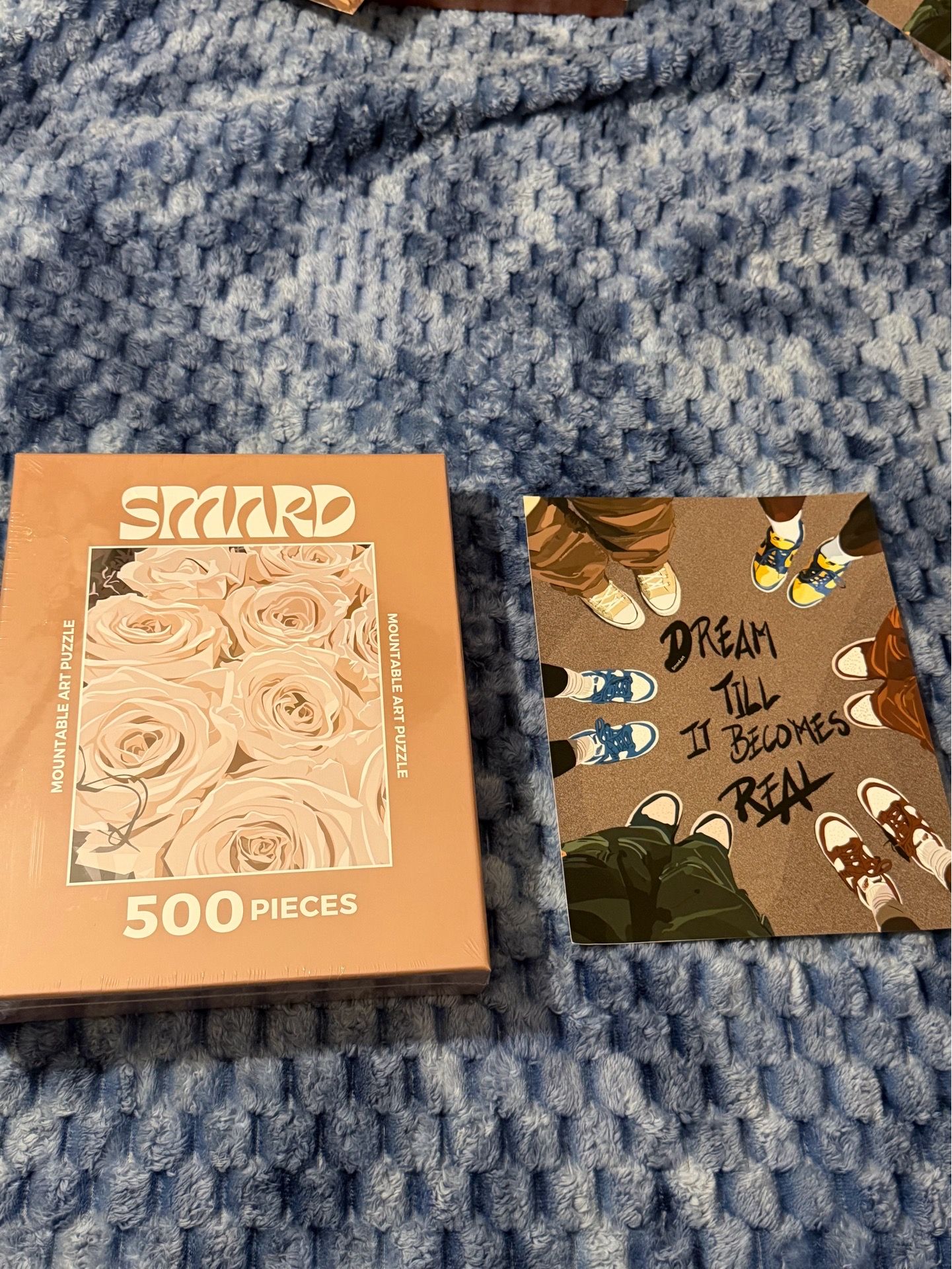 Smard Art 500 piece puzzle White Roses