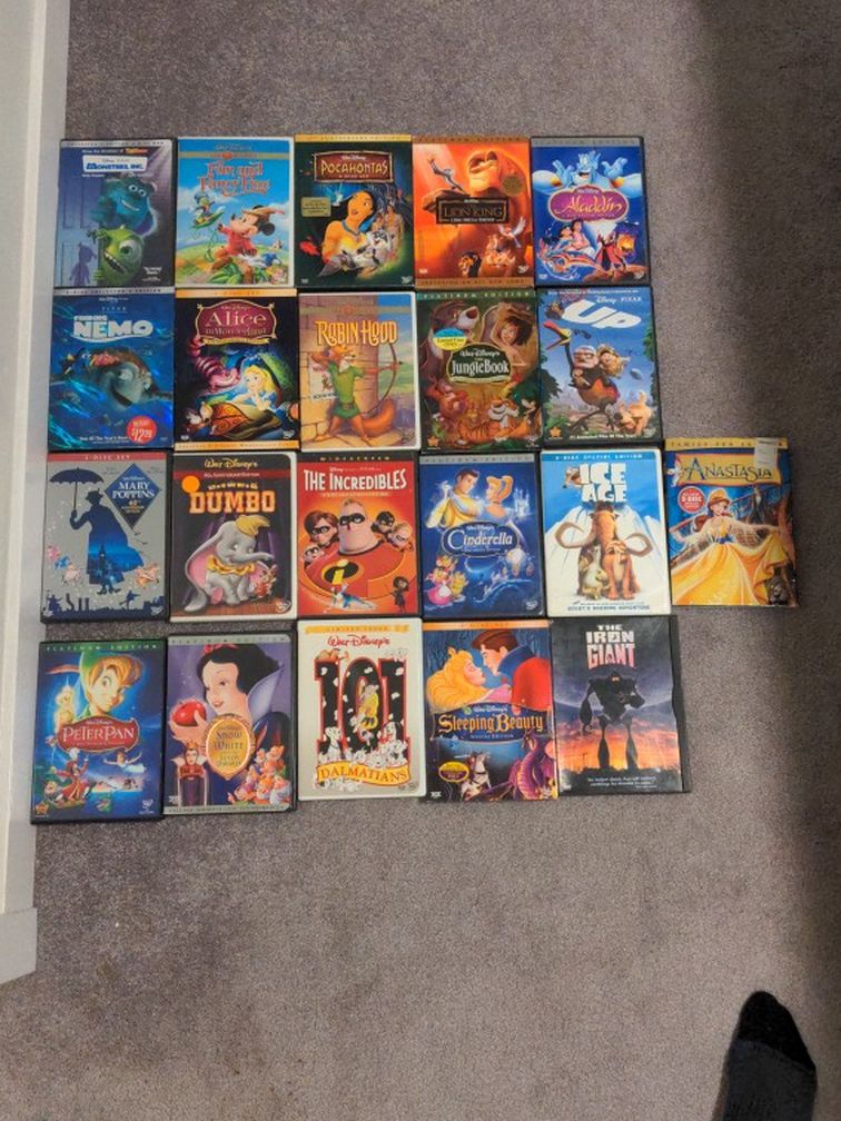 Disney DVDS