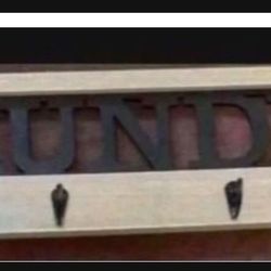 Laundry sign brand new