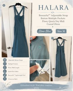 Halara Breezeful Adjustable Strap Dress M