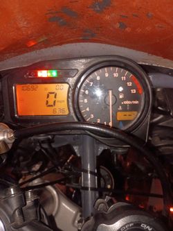 Motorcycle Instrument Cluster Dashboard