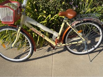 Soiking City Cruiser Bicycle with Baskets- tire 26 inches
