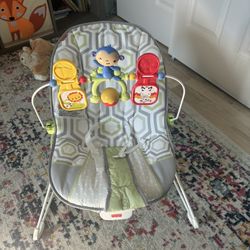 Baby Bouncer With Vibrating Option Fisher Price