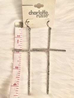 Fashion Cross Earrings 