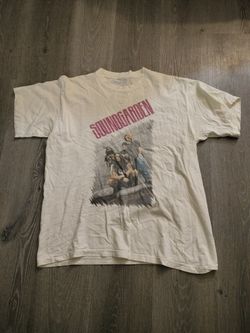 VTG SOUNDGARDEN EUROPEAN TOUR 1992 BROCKUM SINGLE STITCH T SHIRT SIZE LARGE