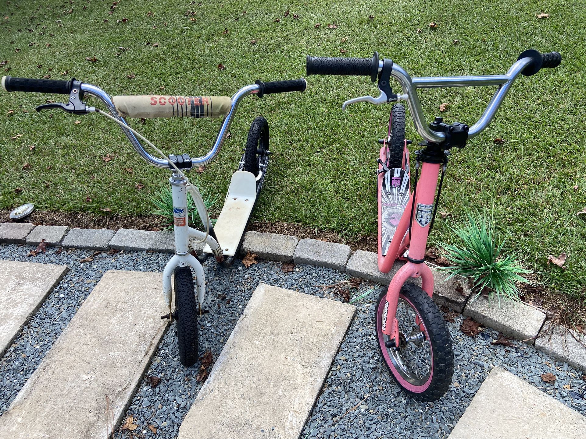 2 Kids Bmx Scooters