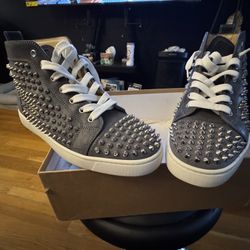 Red bottom sneakers