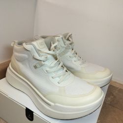 Ahnu Sequence 1 Mid Women's Performance Sneakers - White - Size US 9 / EU 40 - Like New!
