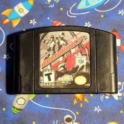 Armorines Nintendo 64 N64 Authentic Tested Saves Polished Pins 