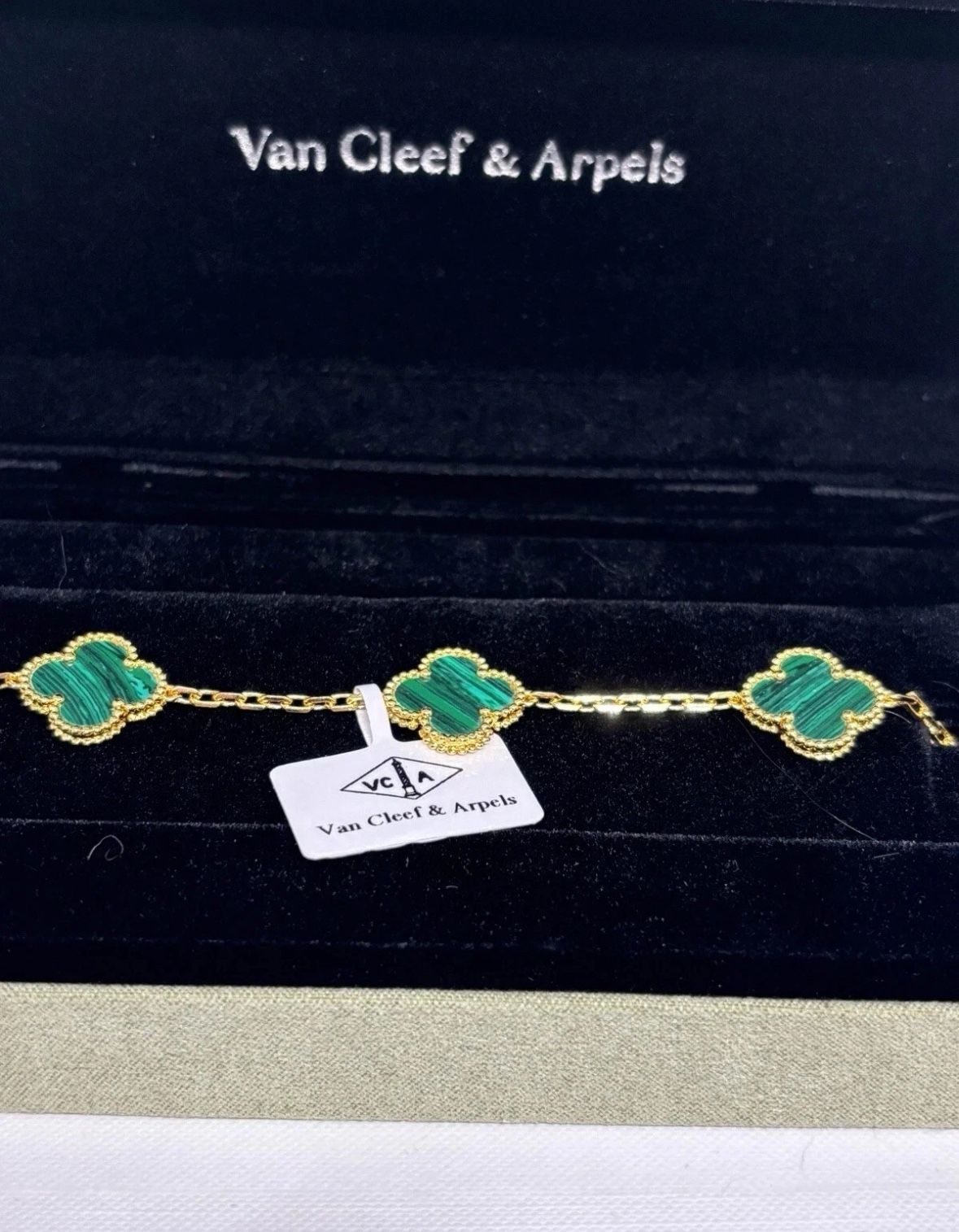 Van Cleef and Arpels Bracelet Green