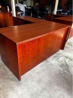 National kimball OFS L desks