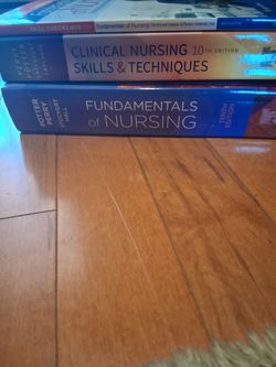 Nursing Textbook Bundle – Potter & Perry 10th Edition, clinical skills and techniques 10th edition and skills checklist