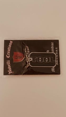 Pendant Necklace TOOL, Music Memorabilia! New 2000