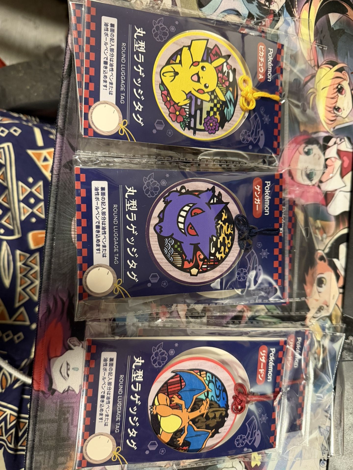 Pokemon Round Luggage Tag 10$ Each