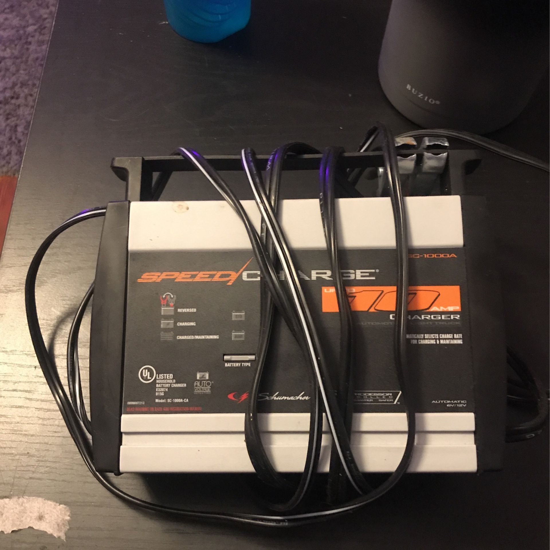 Schumacher Sc-1000a 2/6/10a 12V SpeedCharge Battery Charger