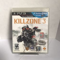 PS3 KillZone 3 (Sony PlayStation 3)