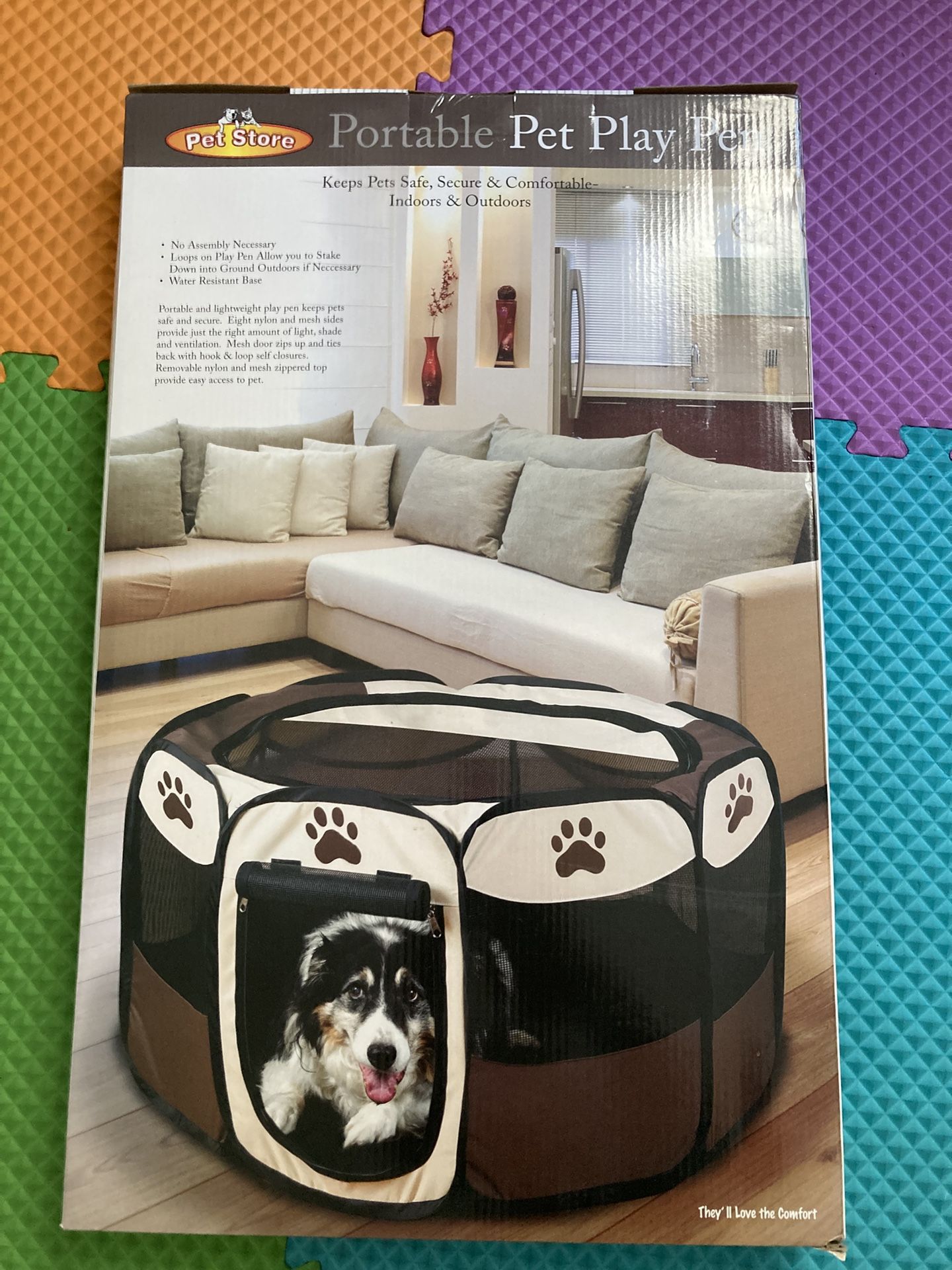 Portable Pet Play Pen