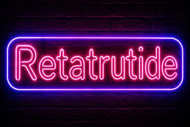 Retatrutide neon sign 30
