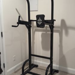 Used Sportsroyals Power Tower Pull Up & Dip Station – Multi-Function Home Gym