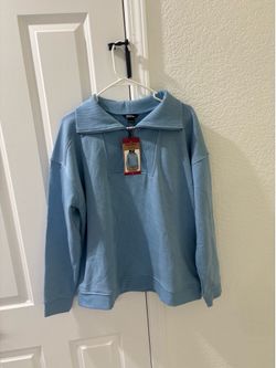 Eddie Bauer quarter zip pull over size xl new