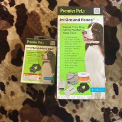 Premier Pet In-Ground Fence w/Waterproof Receiver Collar ( GIGOO-16919 )  New 